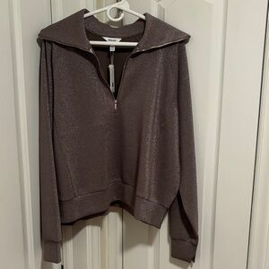 NWT Spanx air essentials quarter zip!  The perfect mix of casual and fun